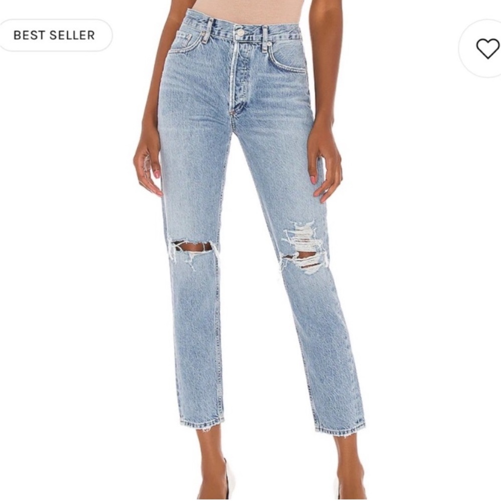 Agolde distressed Jamie jeans